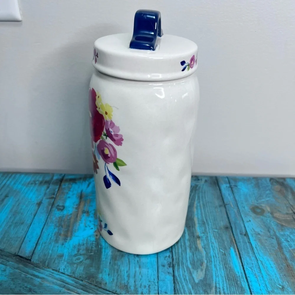 Paris Floral Collections Floral Canister Dimply - Picture 5 of 8